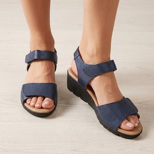 Sandale Ergonomique avec Double Bride Auto-agrippante