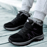 Baskets chaudes en coton pour femme et homme