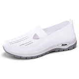 Chaussures en toile à enfiler, en maille respirante, pour femmes,