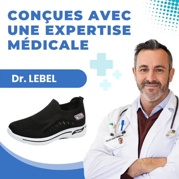 Baskets slip-on confortables et respirantes unisexe