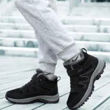 Baskets chaudes en coton pour femme et homme