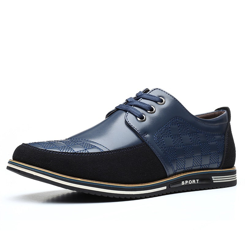 Chaussures à lacets décontractées d'automne pour homme.