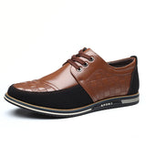 Chaussures à lacets décontractées d'automne pour homme.