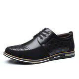 Chaussures à lacets décontractées d'automne pour homme.