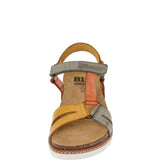 Sandales confort femme en cuir multicolore – Confort & Élégance