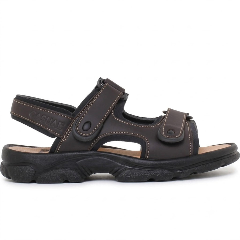 Chaussure en cuir pour homme avec semelle intérieure en cuir et gel