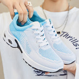 Chaussures de running confortables en maille Flyknit pour femme – Grandes tailles