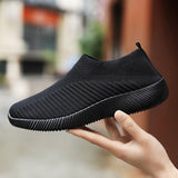 Nouvelles chaussettes de sport tendance, chaussures décontractées en maille respirante