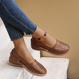 chaussures compensées ajourées