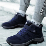 Baskets chaudes en coton pour femme et homme