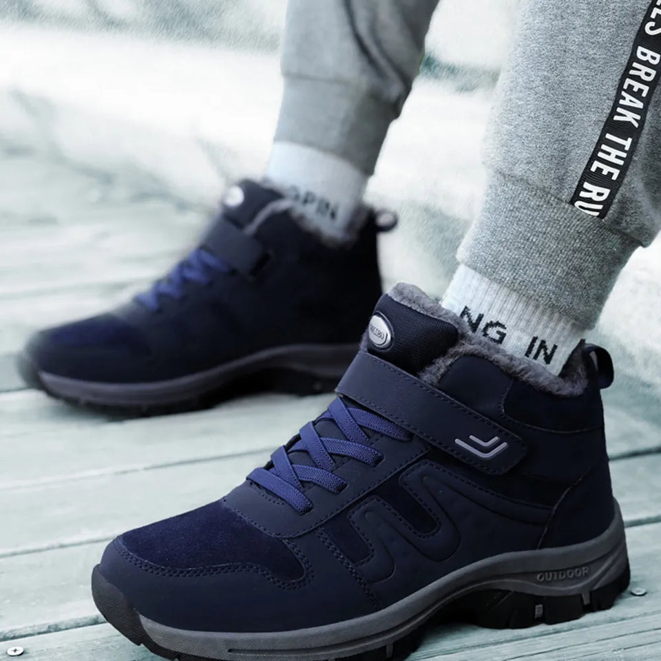 Baskets chaudes en coton pour femme et homme