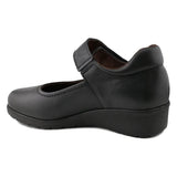 Chaussures en Cuir pour Femme – Élégance, Confort et Semelle Compensée 4 cm