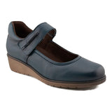 Chaussures en Cuir pour Femme – Élégance, Confort et Semelle Compensée 4 cm