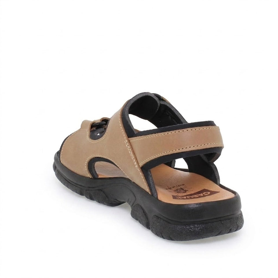 Chaussure en cuir pour homme avec semelle intérieure en cuir et gel