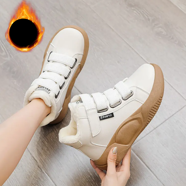 Bottines antidérapantes à velcro