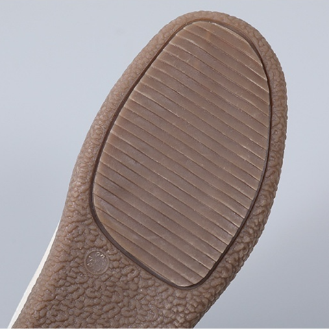 mocassins élégants et polyvalents avec boucle en métal pour femme