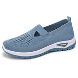 Chaussures en toile à enfiler, en maille respirante, pour femmes,