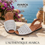 Sandales en cuir pour femme Avarca – Confort et élégance