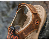 Sandales d'été en cuir pour hommes