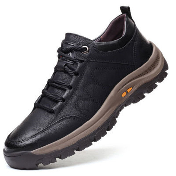 Herren-Stadtschuhe aus Baumwolle mit runder Spitze