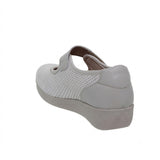 Chaussure confort respirante pour femme – Semelle ergonomique et fermeture à scratch ajustable