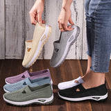 Chaussures en toile à enfiler, en maille respirante, pour femmes,