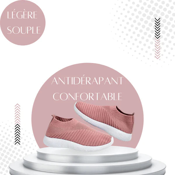 Nouvelles chaussettes de sport tendance, chaussures décontractées en maille respirante