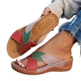 Sandales à semelles épaisses pour femme, à lanières croisées et bout ouvert, couleurs assorties