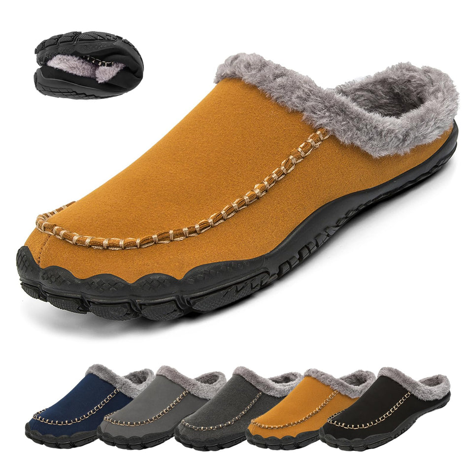 Chaussons d’Hiver Chauds et Antidérapants pour Homme