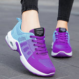 Chaussures de running confortables en maille Flyknit pour femme – Grandes tailles