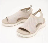 Sandales confort en maille respirante