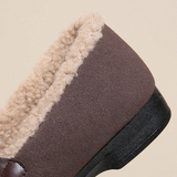 Warme Damen-Mokassins für den Winter