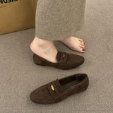 Mocassins Classiques Effet Daim