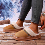 Vielseitige Baumwollschuhe für Paare im Winter