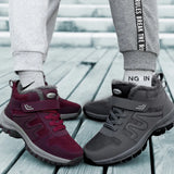 Baskets chaudes en coton pour femme et homme