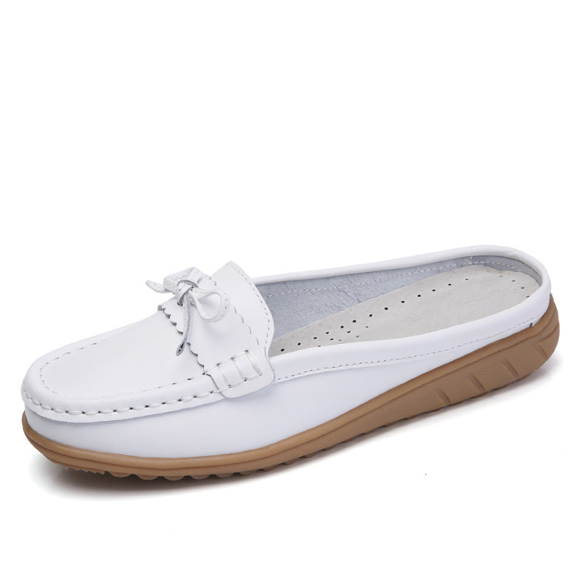 Sabot pour femmes, antidérapantes et résistantes à l'usure, avec embout de protection et demi-talon