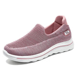 Baskets slip-on confortables et respirantes unisexe