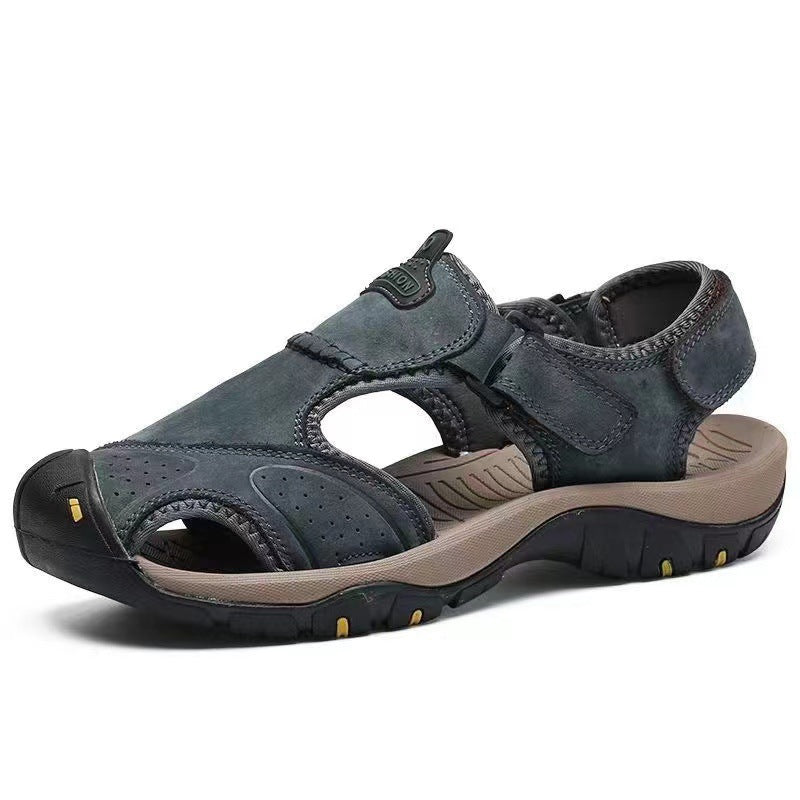 Chaussures de plage décontractées à bout fermé pour homme
