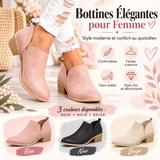 Bottines femme rétro à talons hauts – Style automnal