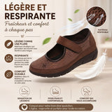 Chaussures femme élégantes avec talon compensé confortable et semelle amovible