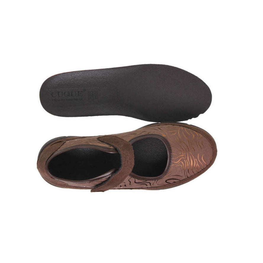 Chaussures femme élégantes avec talon compensé confortable et semelle amovible