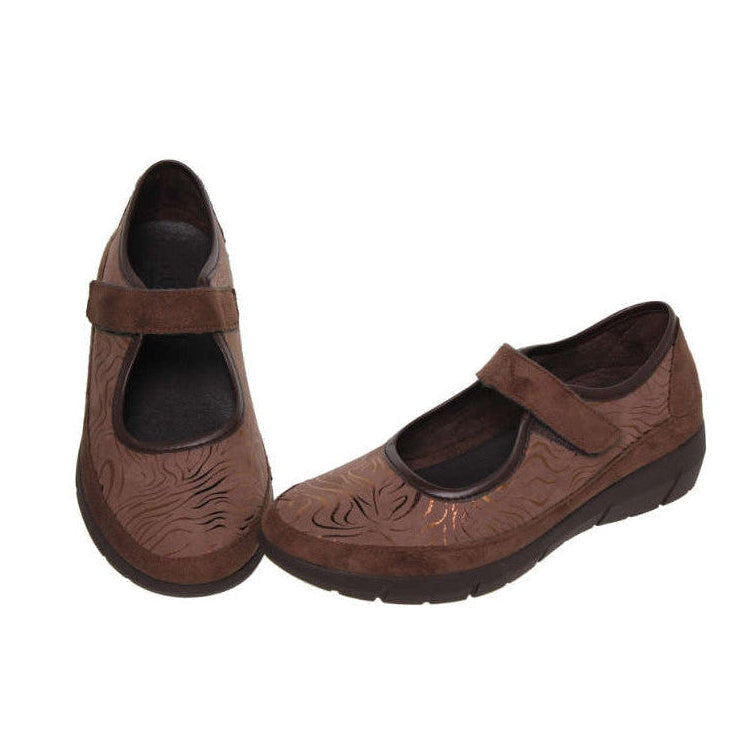 Chaussures femme élégantes avec talon compensé confortable et semelle amovible