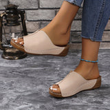 sandales à enfiler élégantes et polyvalentes