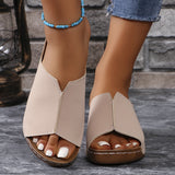 sandales à enfiler élégantes et polyvalentes