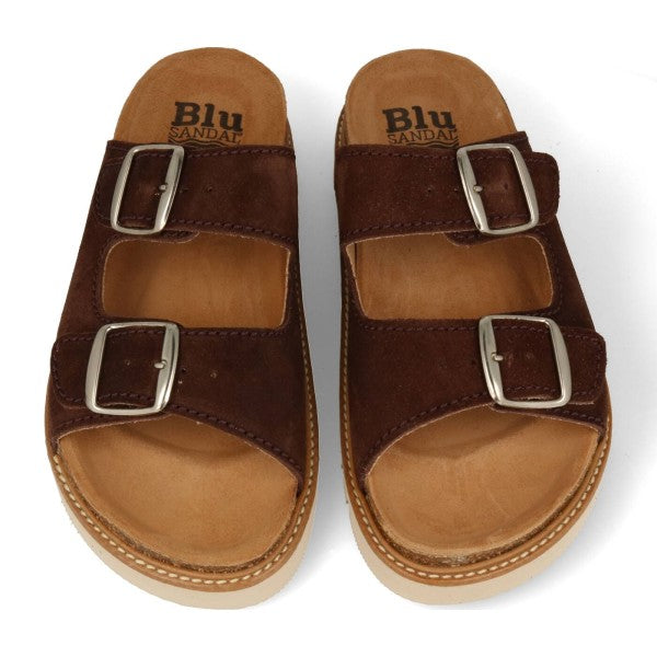Sandalia Anatómica Doble Hebilla – Blu Sandal