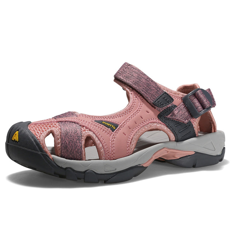 Sandales aquatiques Velcro réglables et antidérapantes pour femmes