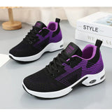 Chaussures de running confortables en maille Flyknit pour femme – Grandes tailles