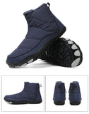 Bottines Barefoot Hiver Unisexes Chaudes Antidérapantes avec Fourrure Intérieure