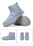 Bottines Barefoot Hiver Unisexes Chaudes Antidérapantes avec Fourrure Intérieure