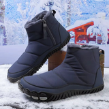 Bottines Barefoot Hiver Unisexes Chaudes Antidérapantes avec Fourrure Intérieure